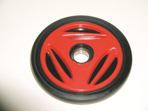 PPD Group - PPD Group Idler Wheel - 6.5in. x 25mm - Red - 04-400-06
