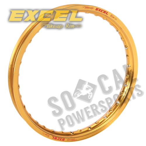 Excel - Excel Takasago Rear Rim - 19x1.85 - Gold - GDG422