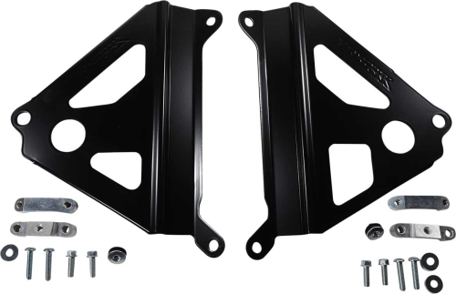 Works Connection - Works Connection Radiator Brace - Black - 18-B268