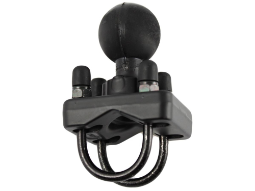 RAM Mounts - RAM Mounts RAM Double U-Bolt Base with 1.5in. Ball for Rails from 1in. to 1.25in, in Diameter - RAM-235U