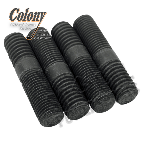 Colony - Colony Transmission Case Bottom Stud Kit (1/2in.-13x 3/8in.-24) -  Parkerized - 9655-4