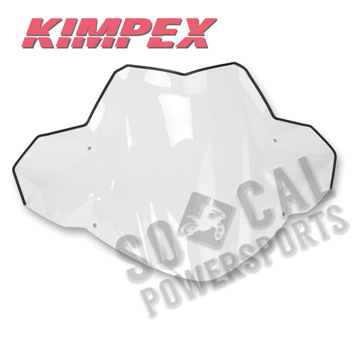 Kimpex - Kimpex Polycarbonate Windshield - Med - 18.27in. - Clear - 274975