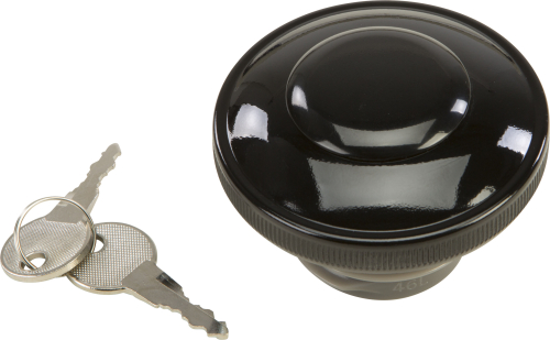 HardDrive - HardDrive Screw in with Lock and Cover Non-Vented Gas Cap - Gloss Black - 03-0320AB-B