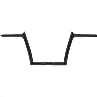 Fat Baggers, Inc. - Fat Baggers, Inc. 1-1/4in. EZ Install Pointed Top Handlebars - Gloss Black - 908010-B