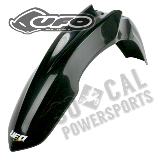 UFO Plastics - UFO Plastics Front Fender - Black - HO04635-001