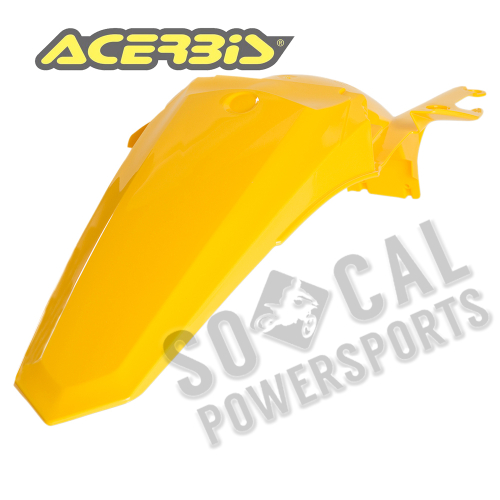 Acerbis - Acerbis Rear Fender - Yellow - 2374170005