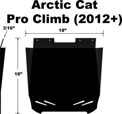 Proven Design Products - Proven Design Products Snow Flap - SF-012PCPB
