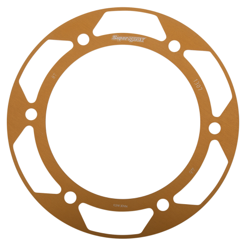 Supersprox - Supersprox Edge Disc Insert - 46T Rear Sprocket - Gold - RACD1307-46-GLD