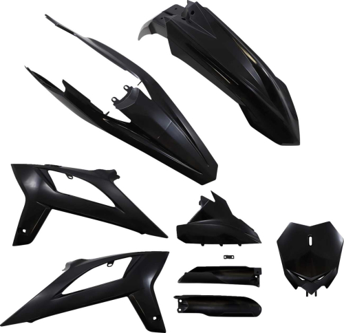 Acerbis - Acerbis Full Plastic Kit - Black - 2936280001