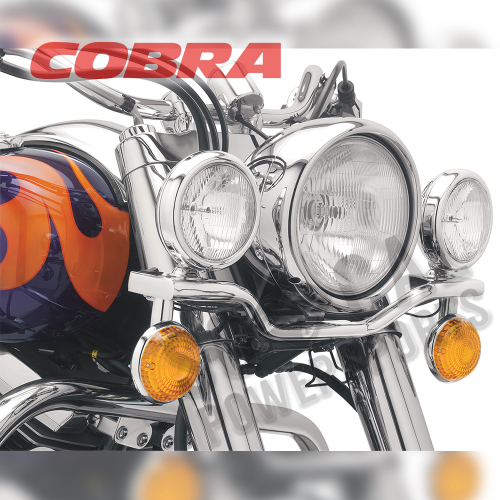Cobra - Cobra Lightbar with Spotlights - Style A - 04-0250A