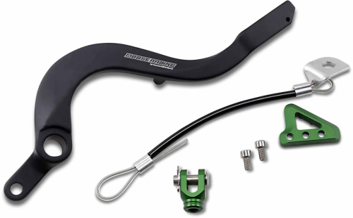 Moose Racing - Moose Racing Brake Pedal - Green - 82-0342-21-33