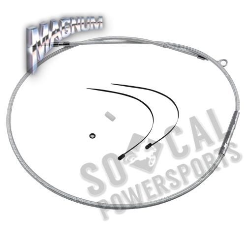 Magnum - Magnum Alternative Length Sterling Chromite II Braided High Efficiency Clutch Cable - 78 11/16in. - 322222HE