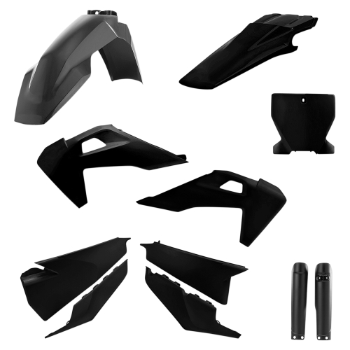 Acerbis - Acerbis Full Plastic Kit - Black - 2726550001