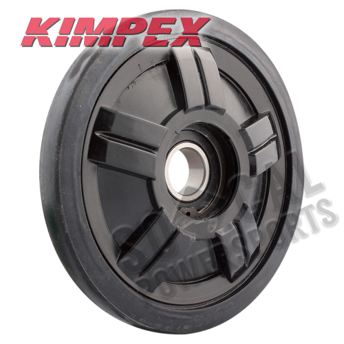 Kimpex - Kimpex Colored Idler Wheel - 180mm x 20mm - Black - 04118020