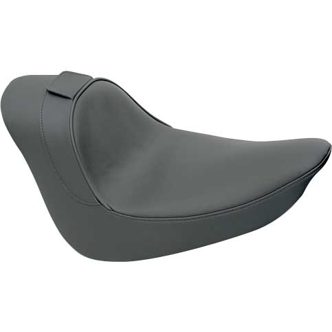 Drag Specialties - Drag Specialties Solo Seat with Optional EZ Glide Backrest System - Smooth - 0802-0626