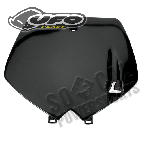 UFO Plastics - UFO Plastics Front Number Plate - Black - KT03071-001