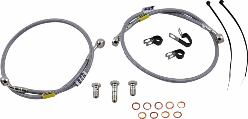 Galfer Brakes - Galfer Brakes Stainless Steel Front Hydraulic Brake Line Kit - FK003D576-2