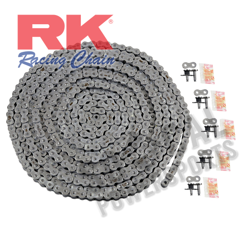 RK - RK 530 Max-X Chain - 25ft. Roll - Natural - 530MAXX-25FT