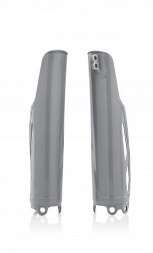 Acerbis - Acerbis Lower Fork Covers - Gray - 2736240011