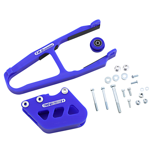 T.M. Designworks - T.M. Designworks Baja-Rally Chain Slide-N-Guide Kit - Blue - YCP-YZK-BU