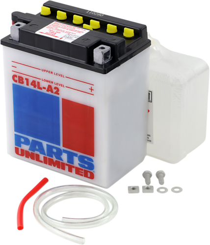 Parts Unlimited - Parts Unlimited 12V Heavy Duty Battery Kit - CB14L-A2-FP