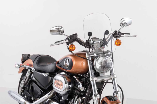 Slipstreamer - Slipstreamer HD-3 Windshield - 1 1/4in. - Clear - HD-3-C-1.25"