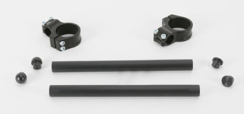 Vortex - Vortex 0 Degree Clip-Ons - 48mm - Black - CL48ZK