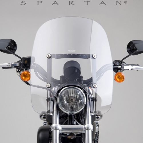 National Cycle - National Cycle Spartan Windshield - 16.25in - Clear - N21302