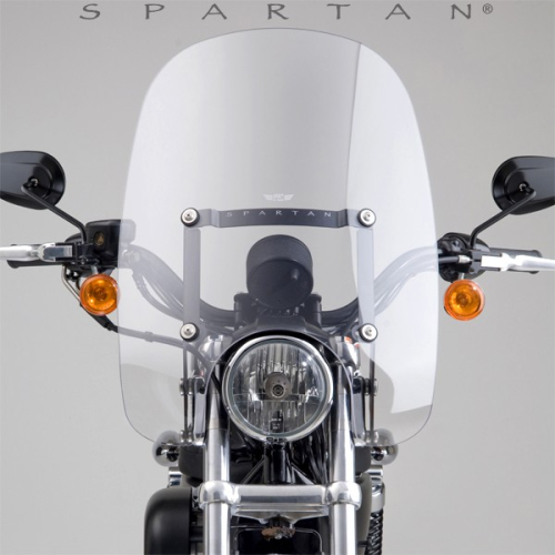 National Cycle - National Cycle Spartan Windshield - 18.50in - Clear - N21202