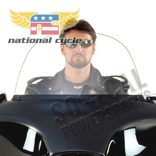 National Cycle - National Cycle Fairing Windshield - 12.75in. - Light Tint - 20051