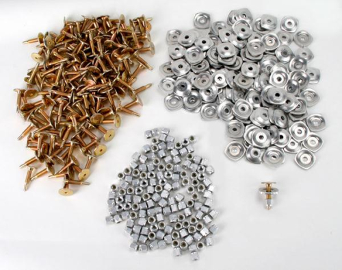 Stud Boy - Stud Boy Power Point Carbide Push-Through Kit with Studs and Aluminum Power Plate Backer - 1.375in. Length - 2166-K6