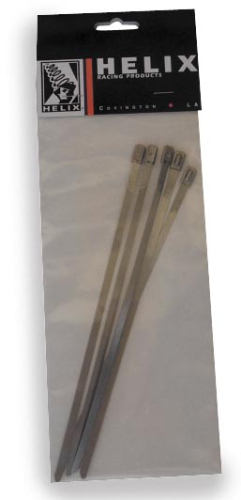 Helix Racing Products - Helix Racing Products Stainless Steel Cable Ties - 8in. - 304-0508