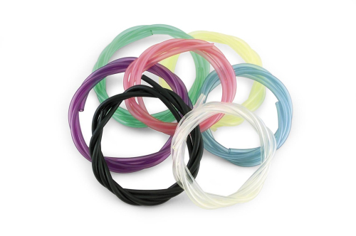 Helix Racing Products - Helix Racing Products Colored Fuel Line - 1/4in. x 3/8in. 25ft. - Transparent Purple - 140-3812