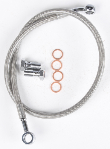 Streamline - Streamline Universal Rear Brake Line Kit - Clear - 24in. - UNIV-R-24