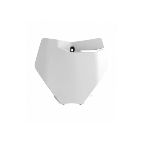 Polisport - Polisport Front Number Plate - White - 8666400008