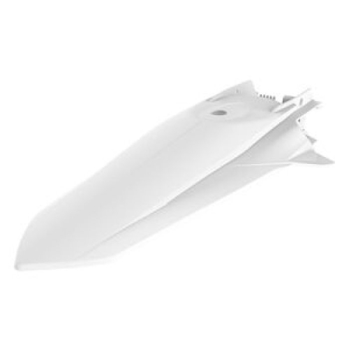 Polisport - Polisport Rear Fender with Side Panels - White - 8556600008