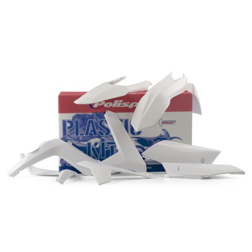 Polisport - Polisport Enduro Plastic Kit - White - 90490