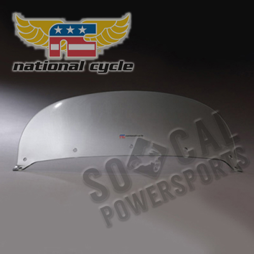 National Cycle - National Cycle Fairing Windshield - 6.25in. - Light Tint - 20011