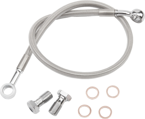 Streamline - Streamline Universal Rear Brake Line Kit - Clear - 20in. - UNIV-R-20