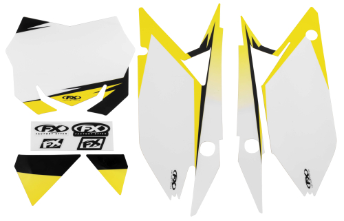 Factory Effex - Factory Effex Evo Pre-Cut Backgrounds - White - 12-64442