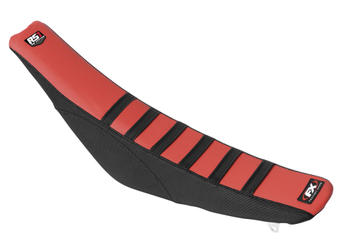 Factory Effex - Factory Effex RS1 Seat Cover - Black Sides/Red Top/Black Ribs - 18-29328