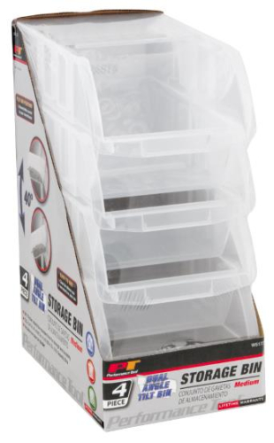 Performance Tools - Performance Tools Dual Position Tilt Bins - Medium - 4pc. - W5173