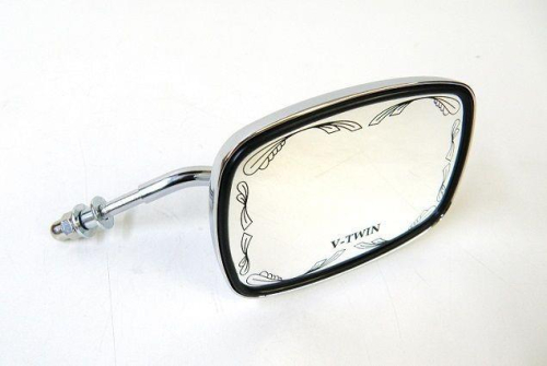 Emgo - Emgo Universal Screw-In Mount Mirror - Chrome - 20-21730