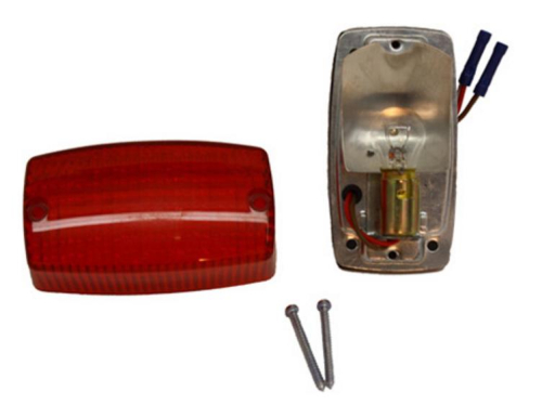 Wes Industries - Wes Industries Rear Brake Light for Wes Standard and Deluxe Storage Boxes - 110-0012