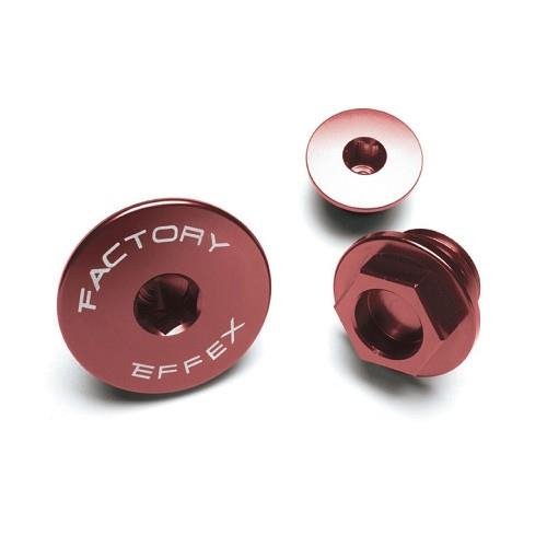 Factory Effex - Factory Effex Engine Plug Kit - Red - 18-36210