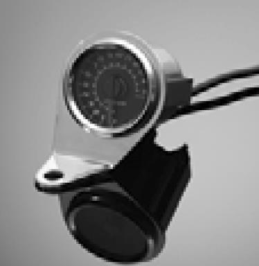 Highway Hawk - Highway Hawk Tachometer for CDI Ignition - Carbon Look Face - HH-67-122