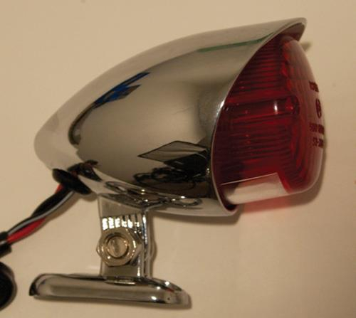 Emgo - Emgo Custom Mini Retro Tail Light - 62-21660