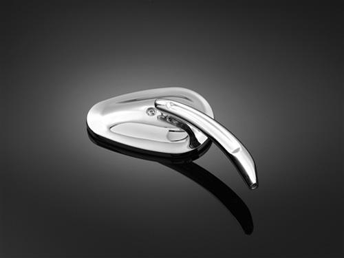 Highway Hawk - Highway Hawk Teardrop Mirrors - Chrome - HH-91-877