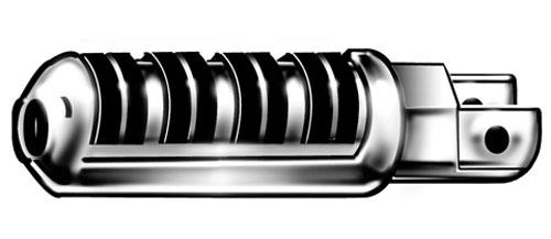 Emgo - Emgo Buffalo Footpeg Set - 50-70135