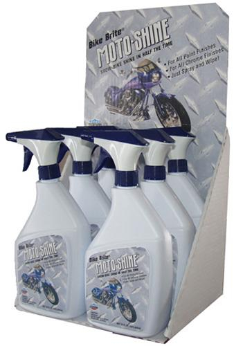 Bike Brite - Bike Brite Moto-Shine 6 Pack  P.O.P. Display - MC25000D